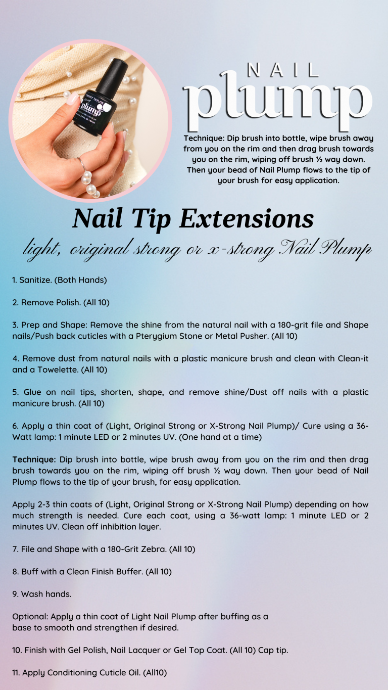 X-Strong Nail Plump – Nail Plump | Tammy Taylor Europe