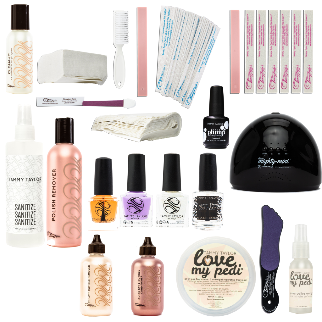 At Home Waterless Pedicure Kit – Cuidado de manos y pies | Tammy Taylor Europe
