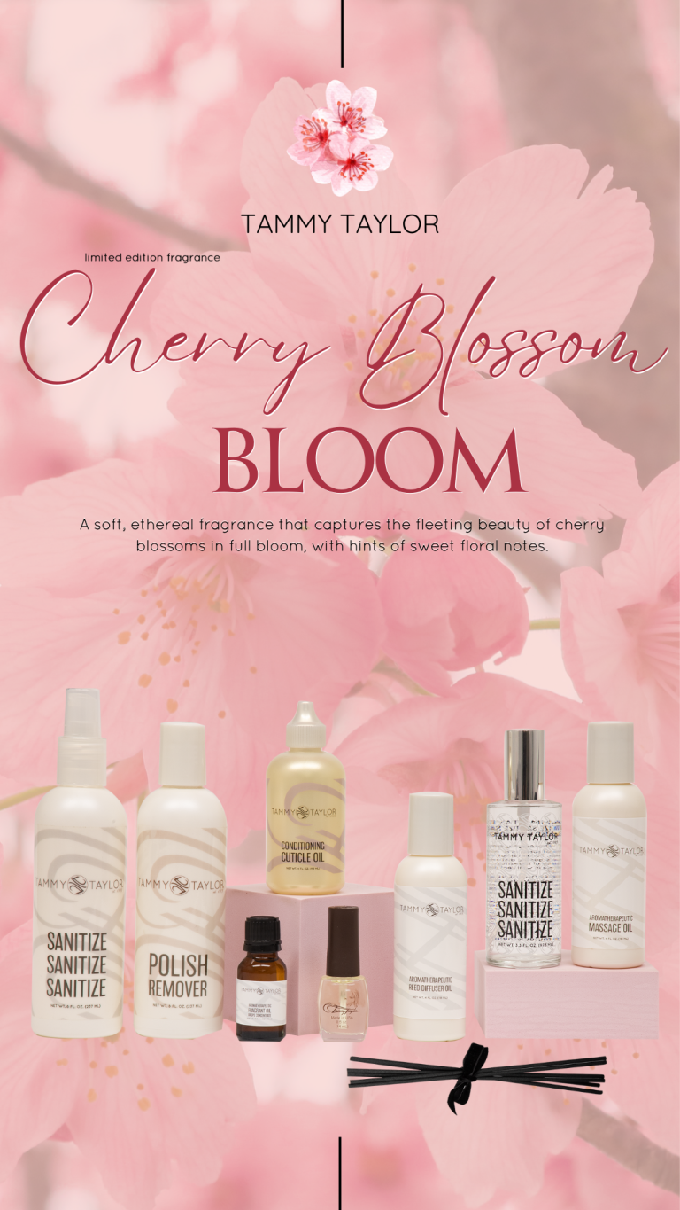 BRAND NEW! Cherry Blossom Bloom Pack completo – Higiene y limpieza | Tammy Taylor Europe