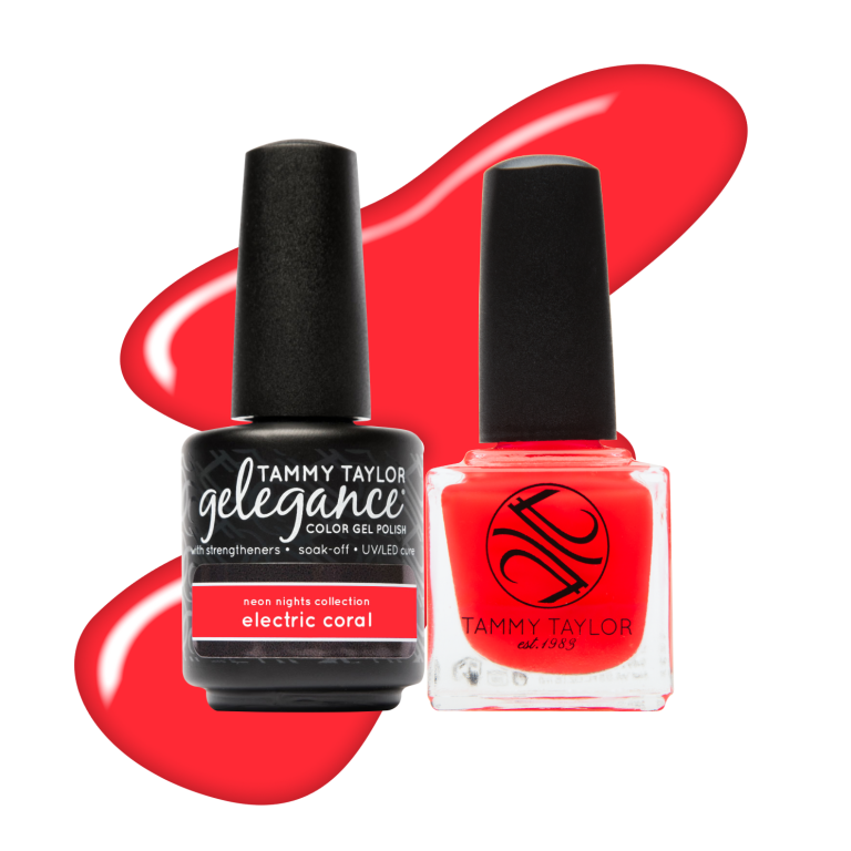 Electric Coral Soulmates – Gel System | Tammy Taylor Europe