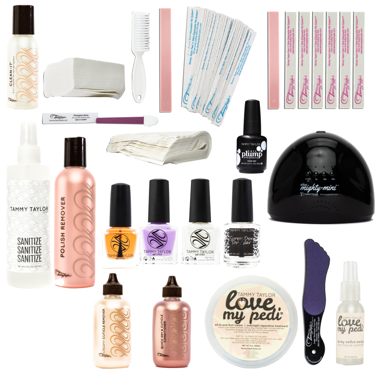 At Home Waterless Pedicure Kit – Cuidado de manos y pies | Tammy Taylor Europe