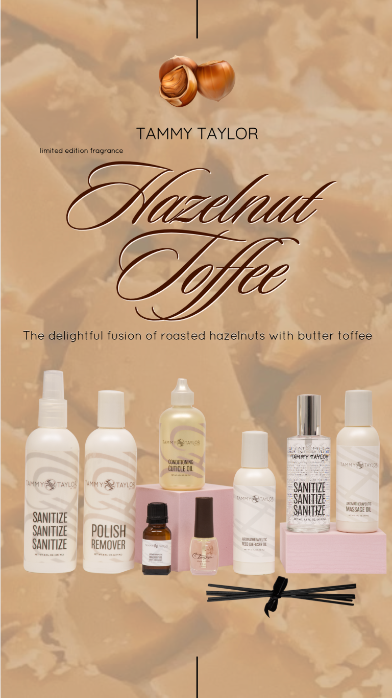 BRAND NEW! Hazelnut Toffee Pack completo – Higiene y limpieza | Tammy Taylor Europe
