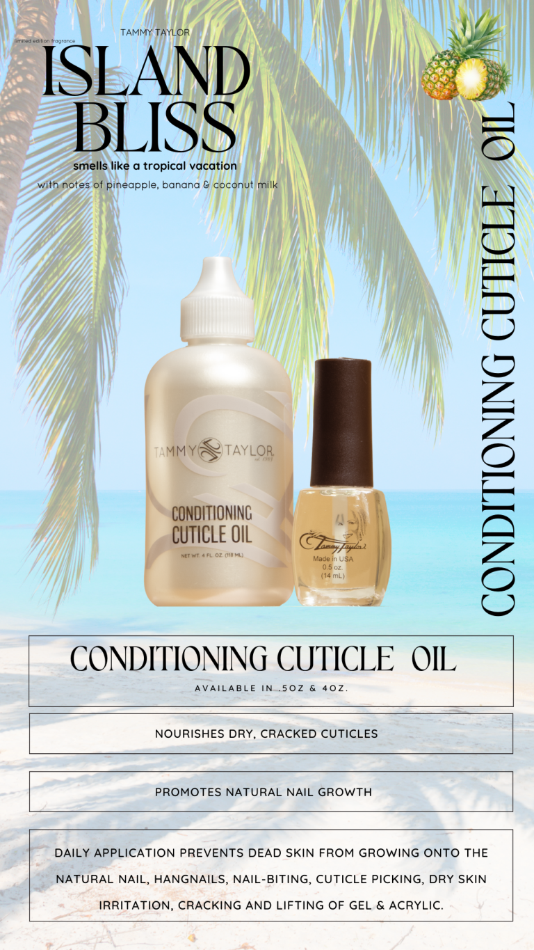 Island Bliss Cuticle Oil – Manicure & Pedicure Care | Tammy Taylor Europe
